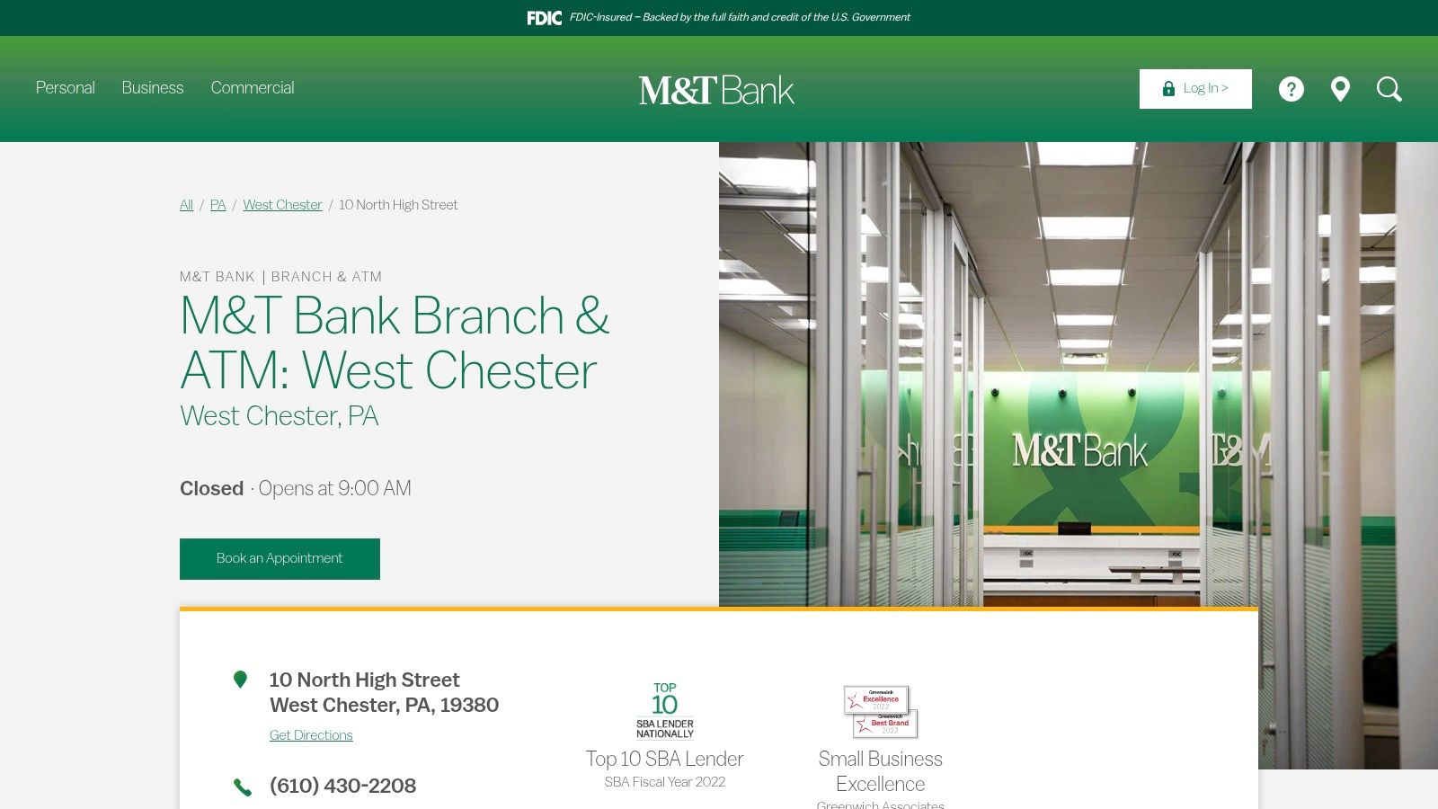 M&T Bank – West Chester