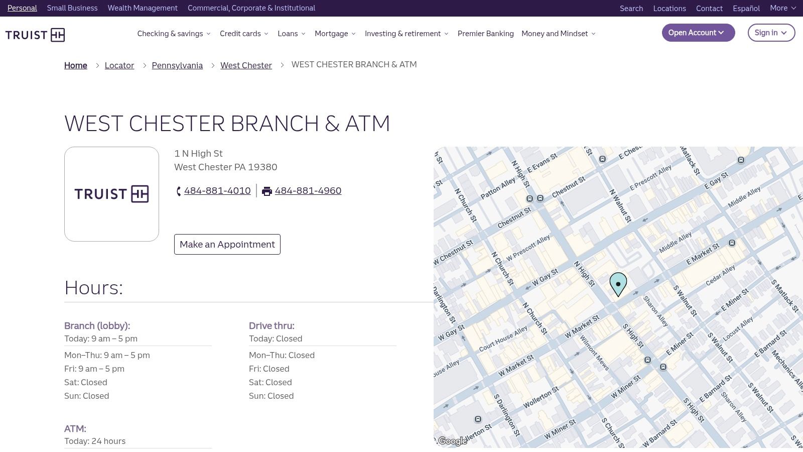 Truist – West Chester