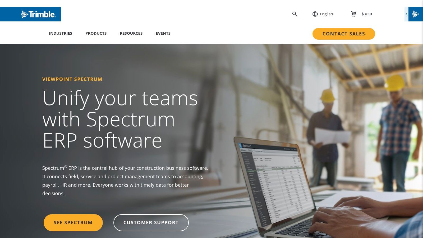Trimble Viewpoint Spectrum