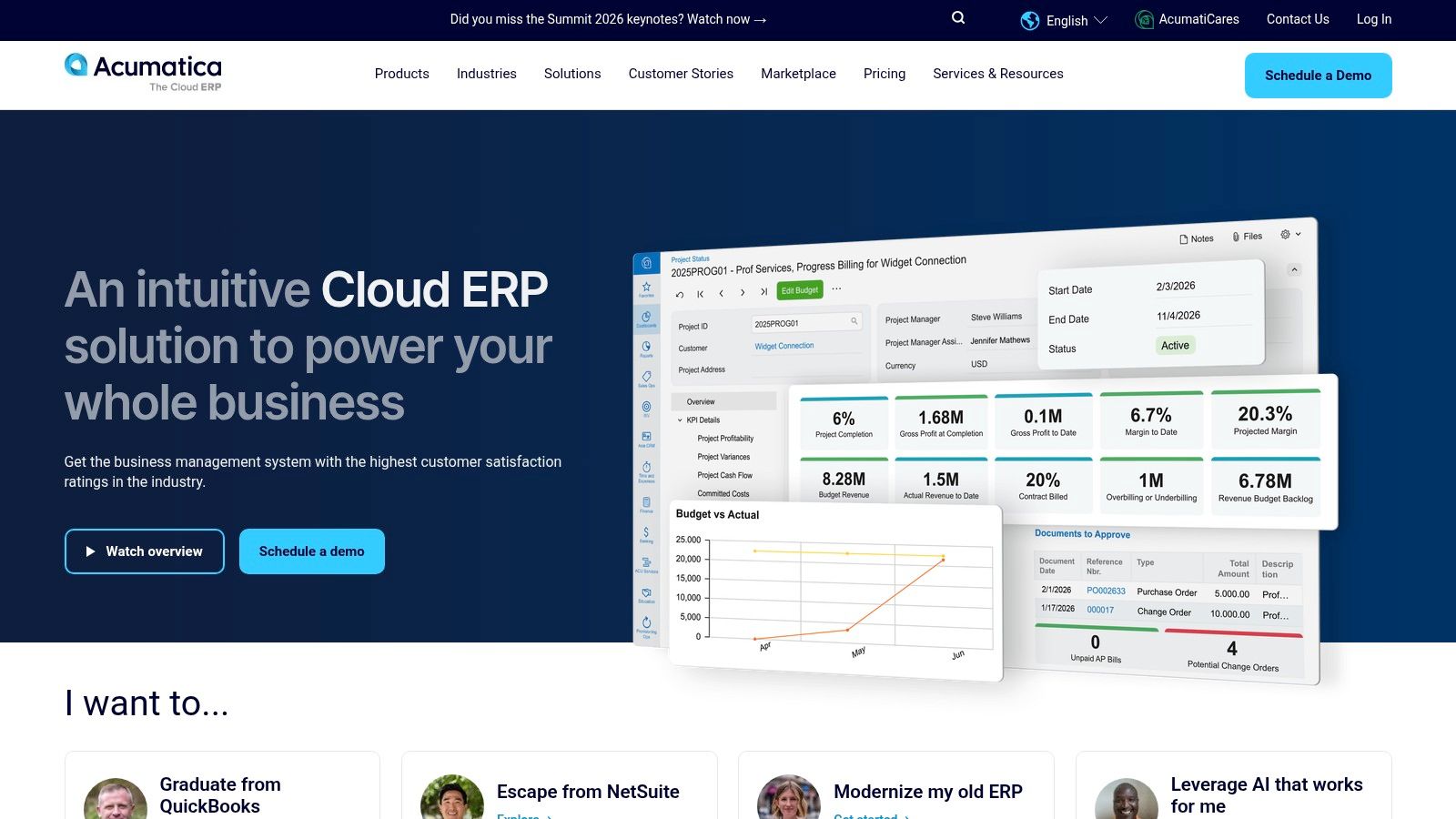 Acumatica Construction Edition