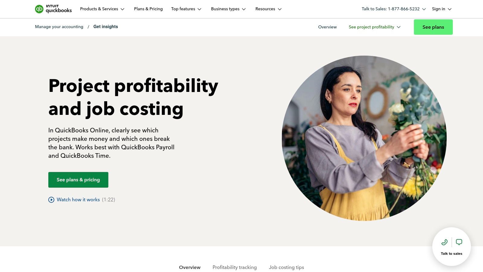 QuickBooks Online (QBO) with Projects