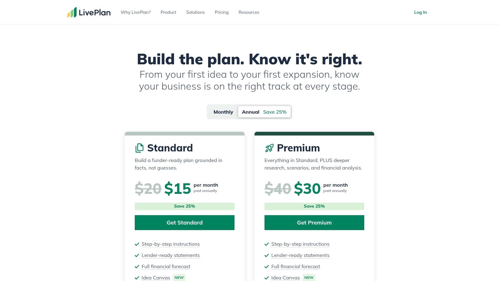 LivePlan